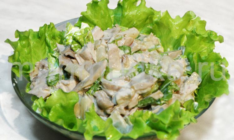 Рецепт салата ананас с курицей