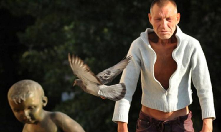 Бомж Славик из Львова стал самым стильным бездомным в мире