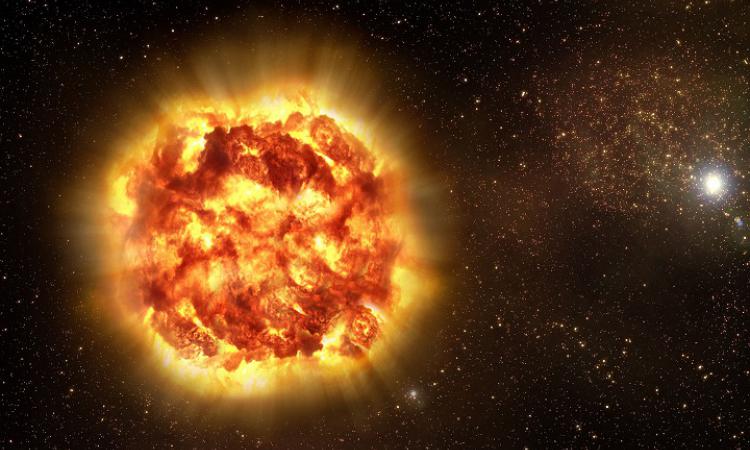 Взрыв звезды впервые удалось зафиксировать NASA