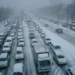 В Москве в районе Домодедово зафиксирована пробка более пяти километров
