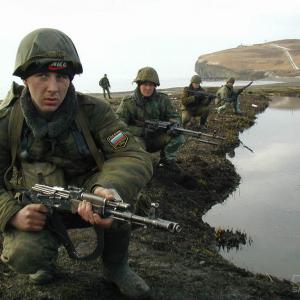 Российские солдаты в Арктике