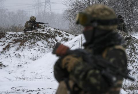 ВСУ занимают позиции под Луганском