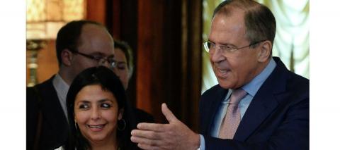 В Москве прошла встреча главы МИД России и вице-президента Венесуэлы