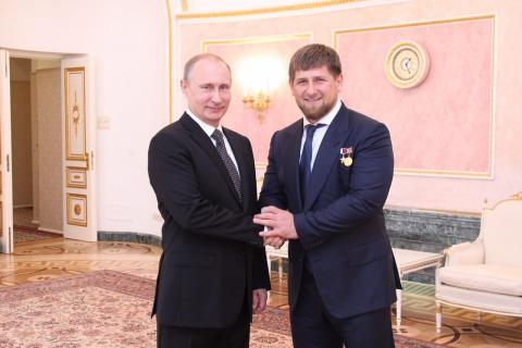 Кадыров поблагодарил Путина за возрождение Чечни