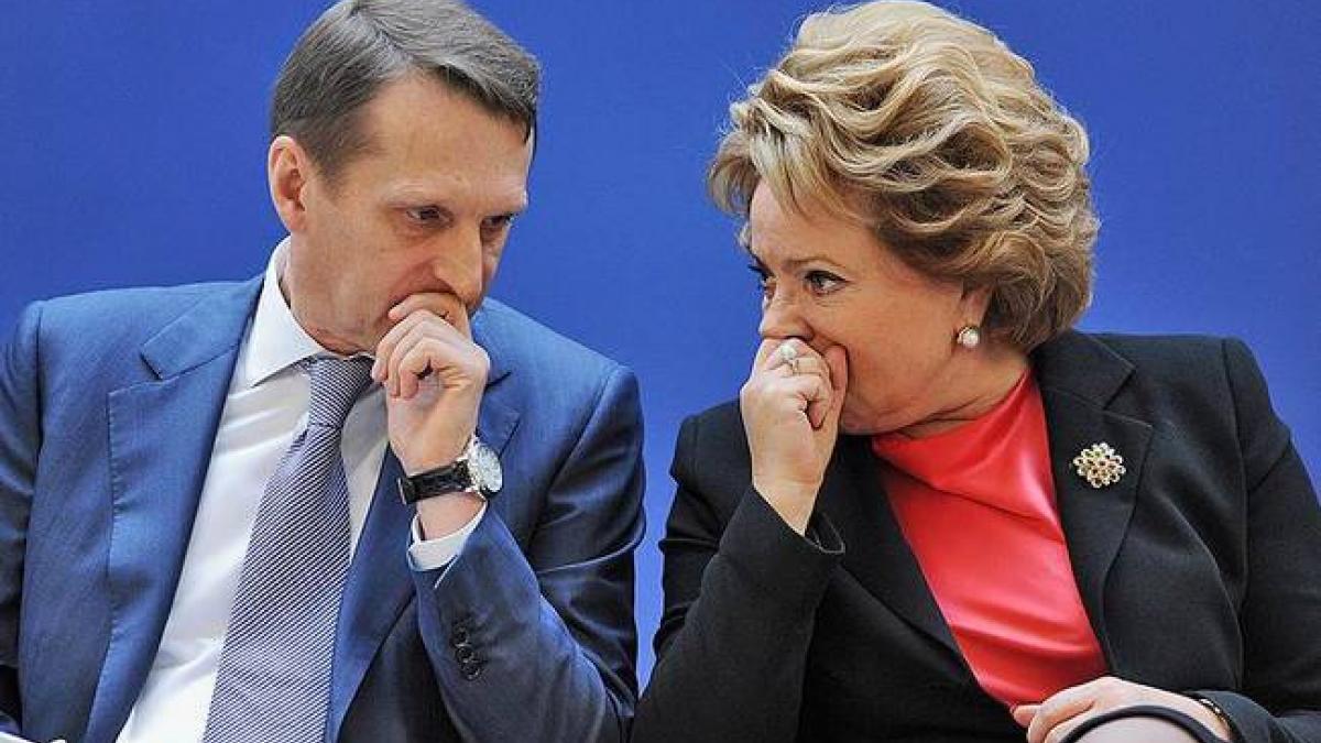 Раскрыто будущее Валентины Матвиенко Сергей Нарышкин может сменить Валентину Матвиенко в Совете федерации