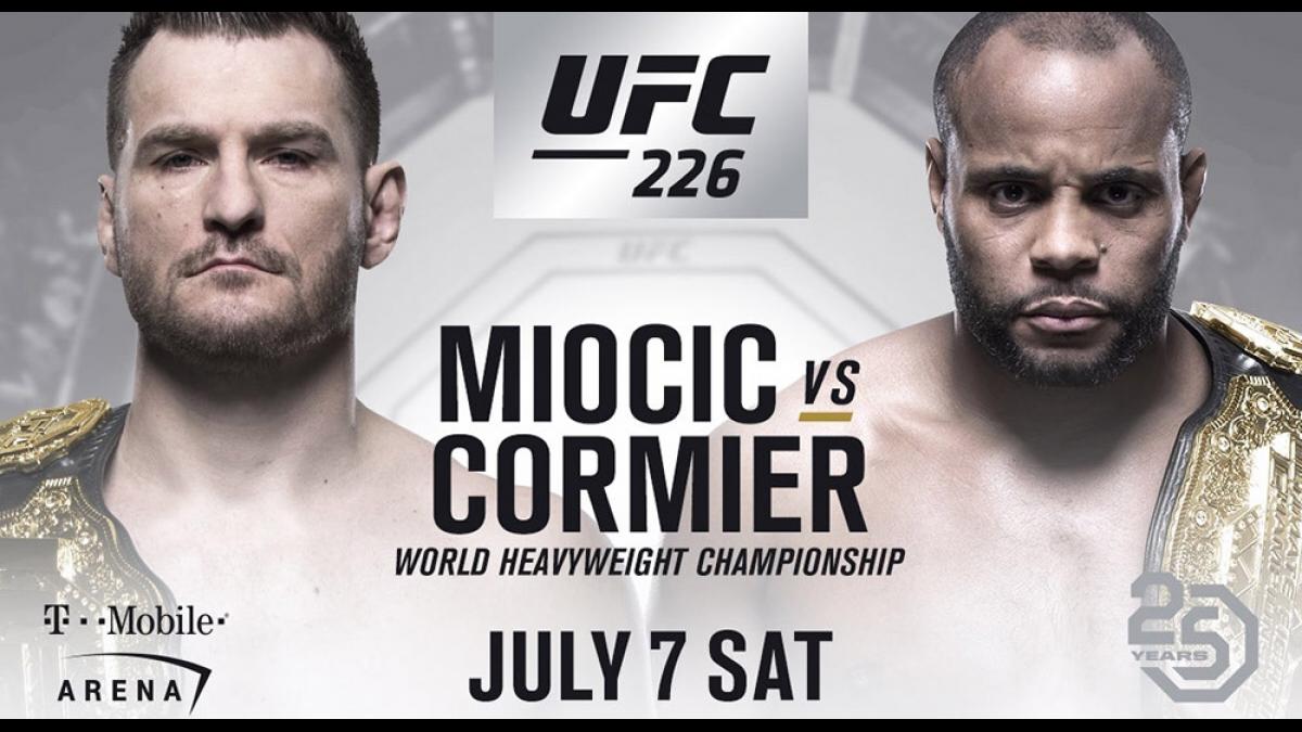 Турнир UFC 226 в Лас-Вегасе: когда – время проведения 7-8 июля, участники – кард, бои Миочич – Кормье, Холлоуэй – Ортега, Нганну – Льюис и другие поединки Турнир UFC 226 в Лас-Вегасе: когда – время проведения 7-8 июля, участники – кард, бои Миочич – Кормье, Холлоуэй – Ортега, Нганну – Льюис и другие