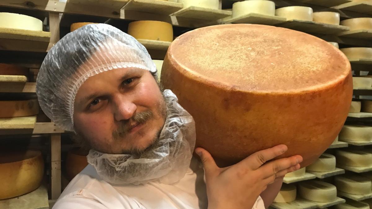 Фермер Олег Сирота создал новый сорт сыр Олег Сирота