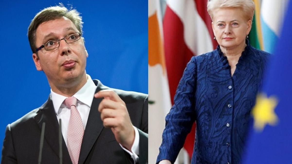 Грибаусукайте выдвинула Сербии дикий ультиматум Грибаускайте потребовала от Сербии ухудшения отношений с РФ