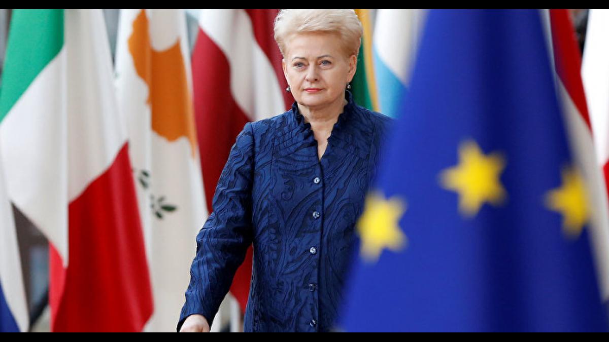 Решение Меркель изменило в лице Грибаускайте Грибаускайте изменилась в лице после решения Меркель