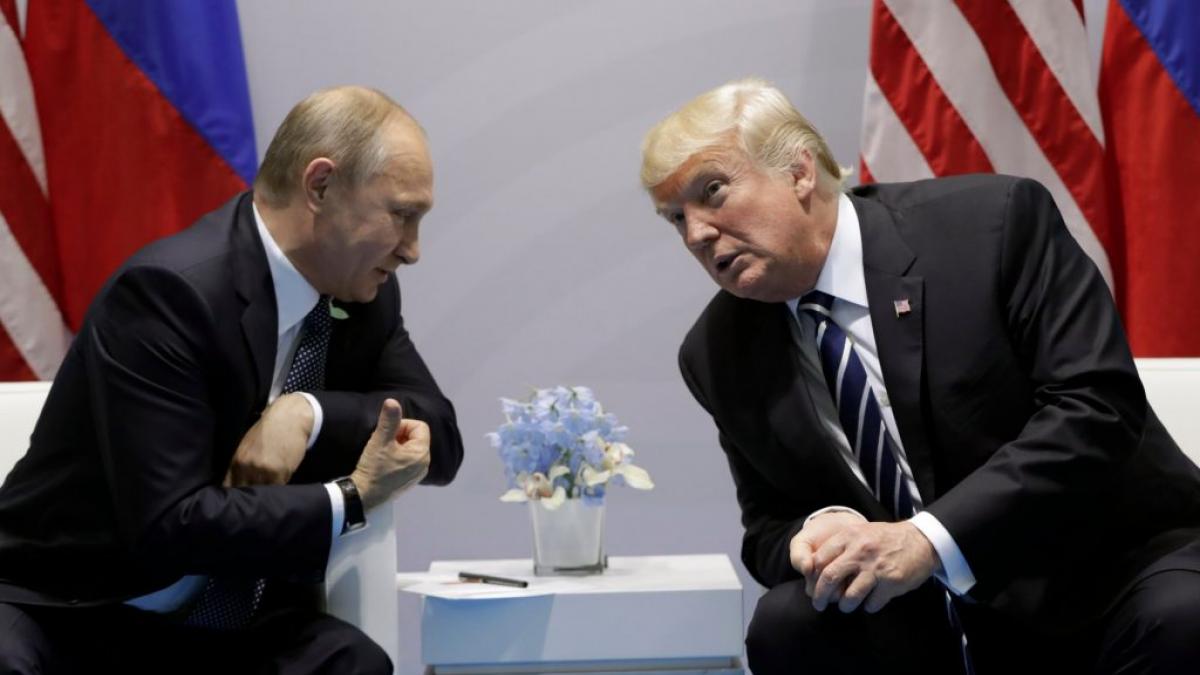 Путин и Трамп Доверие путин и Трамп