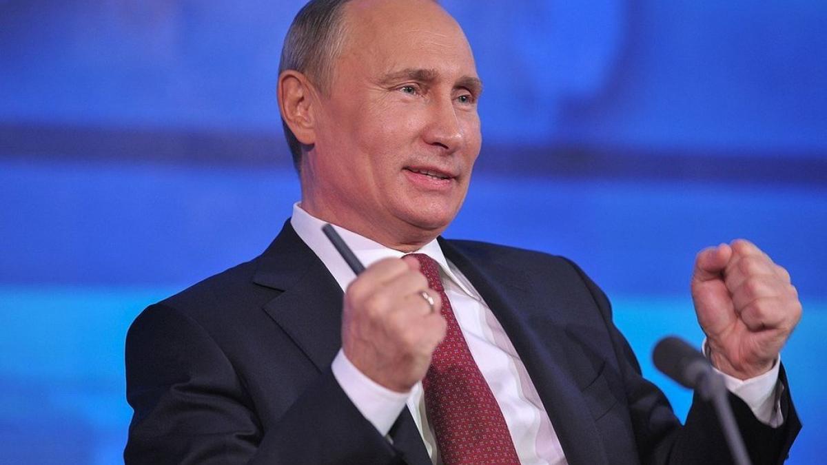 радость Путина Путин