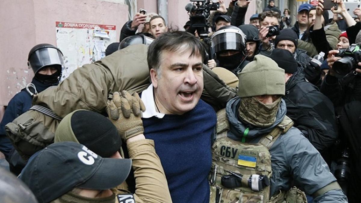 Задержание Михаила Саакашвили Задержание Михаила Саакашвили