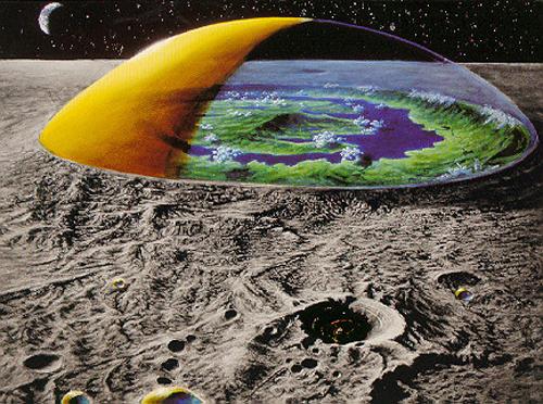 На Луне парящий дом пришельцев в кратере сбивает с толку ученых NASA