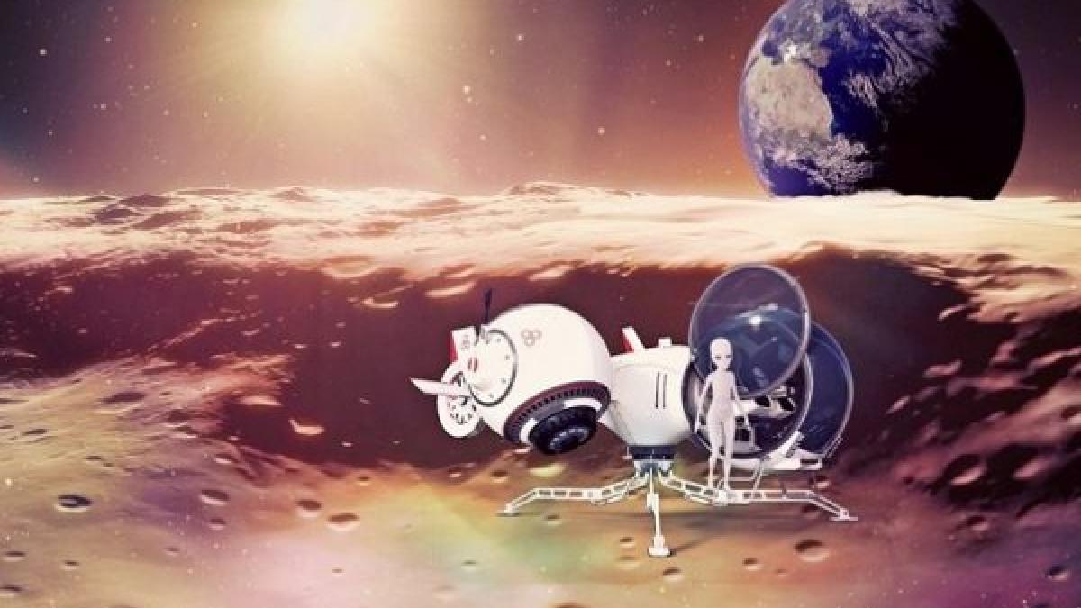 На обратной стороне Луны замечен огромный корабль инопланетян – уфологи На обратной стороне Луны замечен огромный корабль инопланетян – уфологи