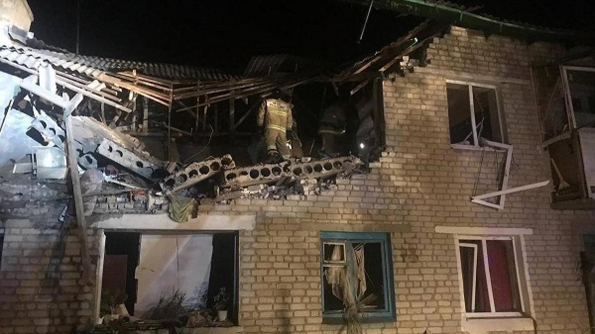 Взрыв газа в Чистоозерном Взрыв газа в Чистоозерном