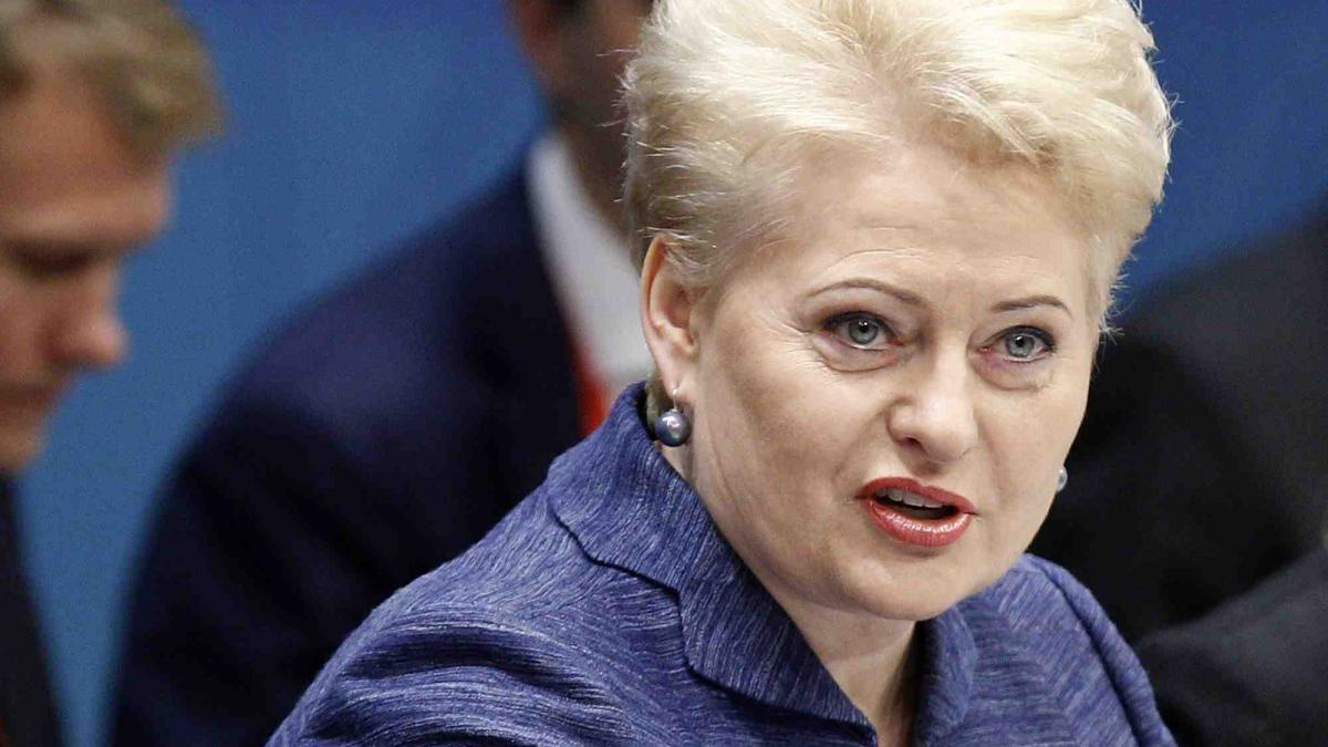 Последние новости сегодня. Скандал в Прибалтике резко обрушил позиции президента Литвы Дали Грибаускайте