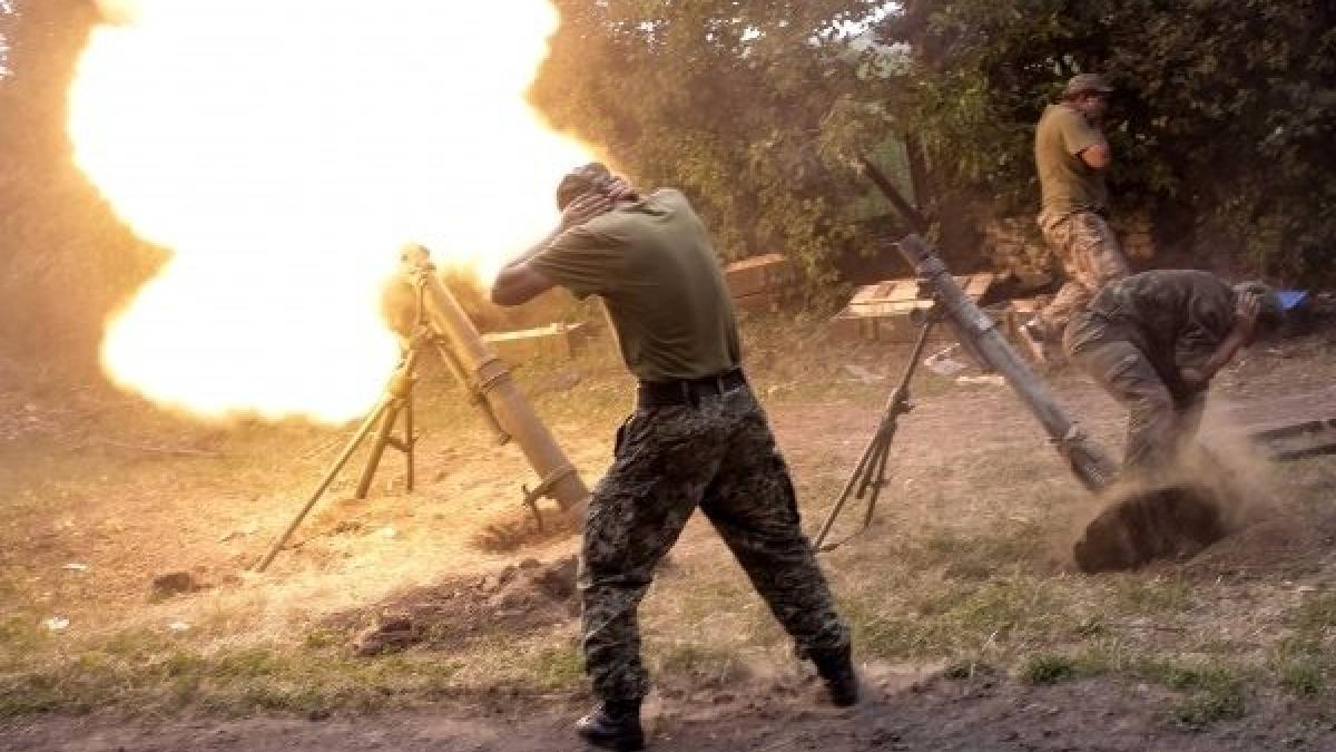 Украинские минометчики шокировали своим безразличием Минометчики Украины