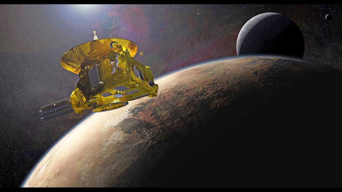 NASA сообщает: за зондом New Horizons несколько дней «следила» карликовая планета За зондом New Horizons несколько дней «следила» карликовая планета - сообщает NASA