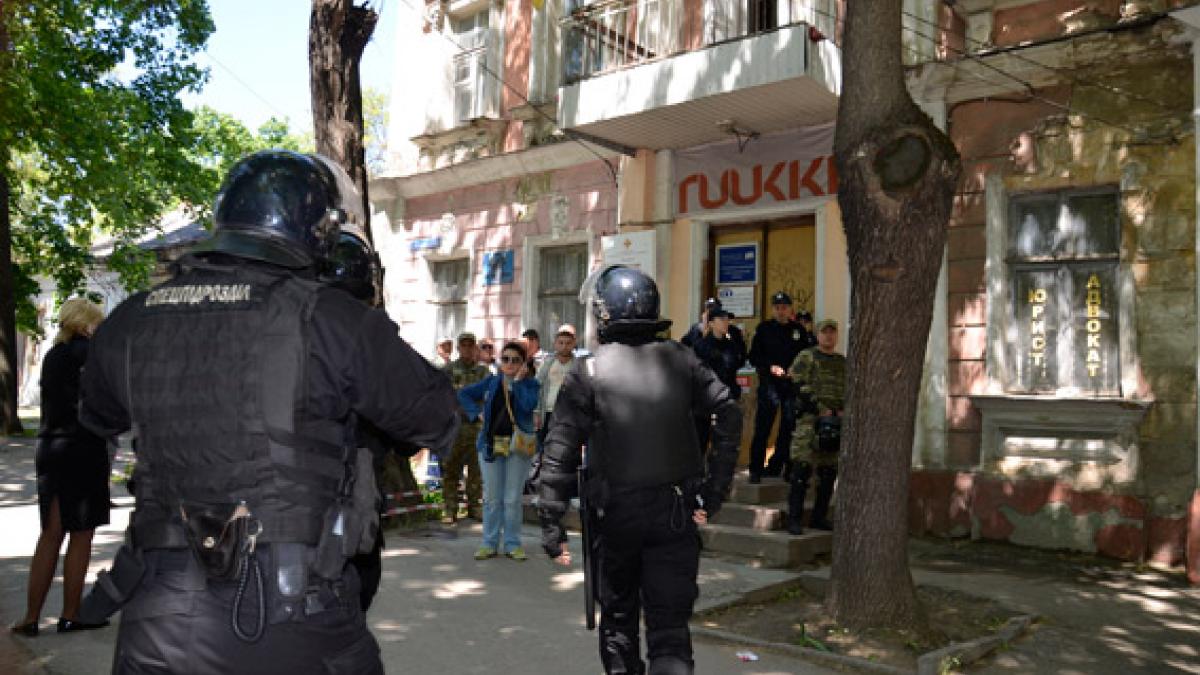 В Николаеве ветераны «АТО» попытались отомстить «афганцам» за унижение 9 Мая Офис "афганцев" в Николаеве