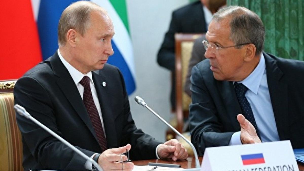 Путин и Лавров Путин и Лавров
