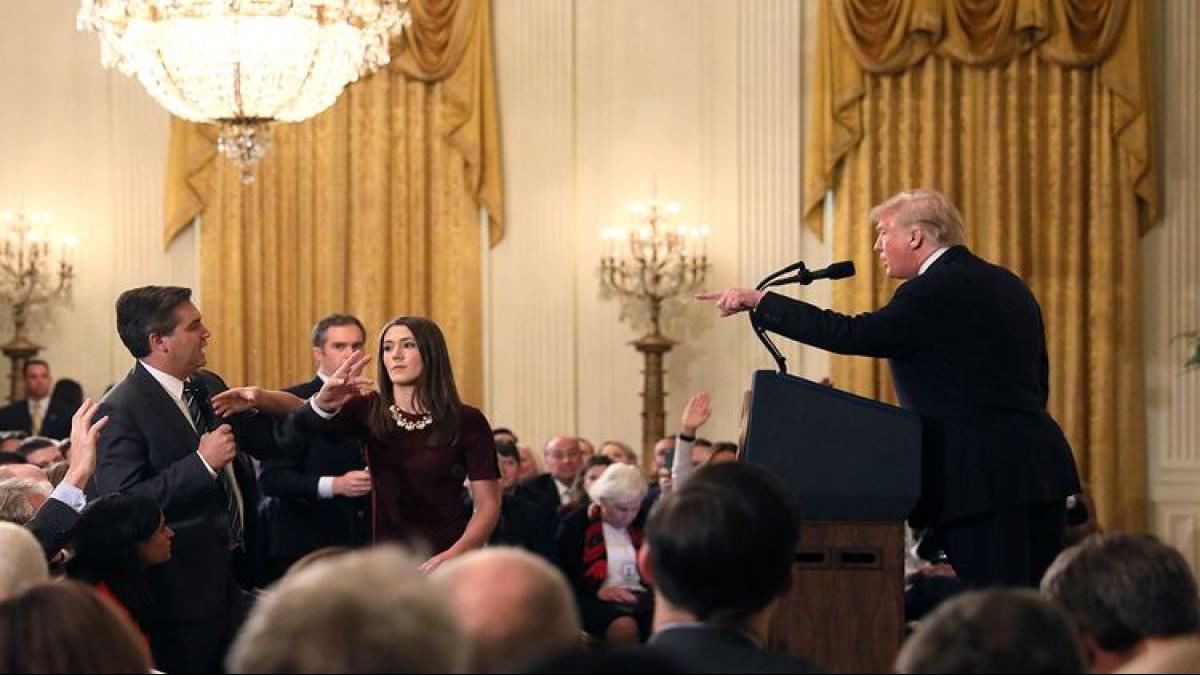 Дональд Трамп На Трампа подали в суд: телеканал CNN возмутился отстранением журналиста от работы