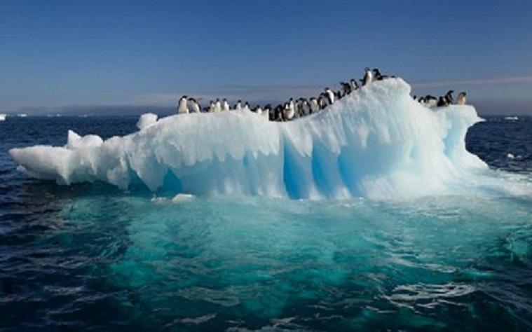 Ледники Антарктиды стремительно тают, превращаясь в реки, озера и водопады