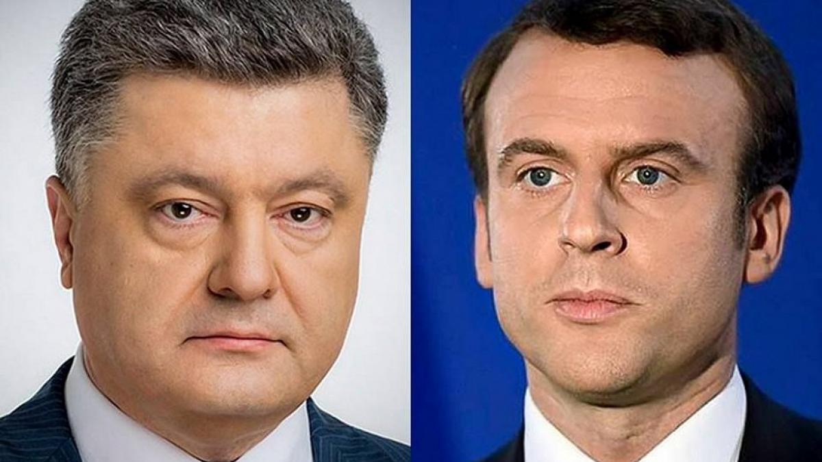 Последние новости сегодня. Перед визитом в Москву Макрон выставил срочное требование Порошенко по Донбассу
