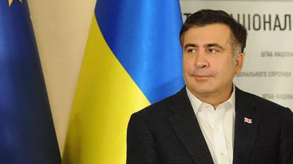 Саакашвили в громкоговоритель попросили покинуть поезд Украина - Россия