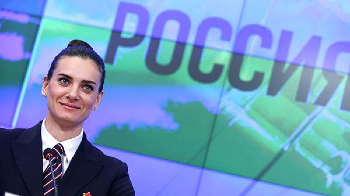 Исинбаева будет отстаивать интересы Путина Олимпиада в Рио-2016