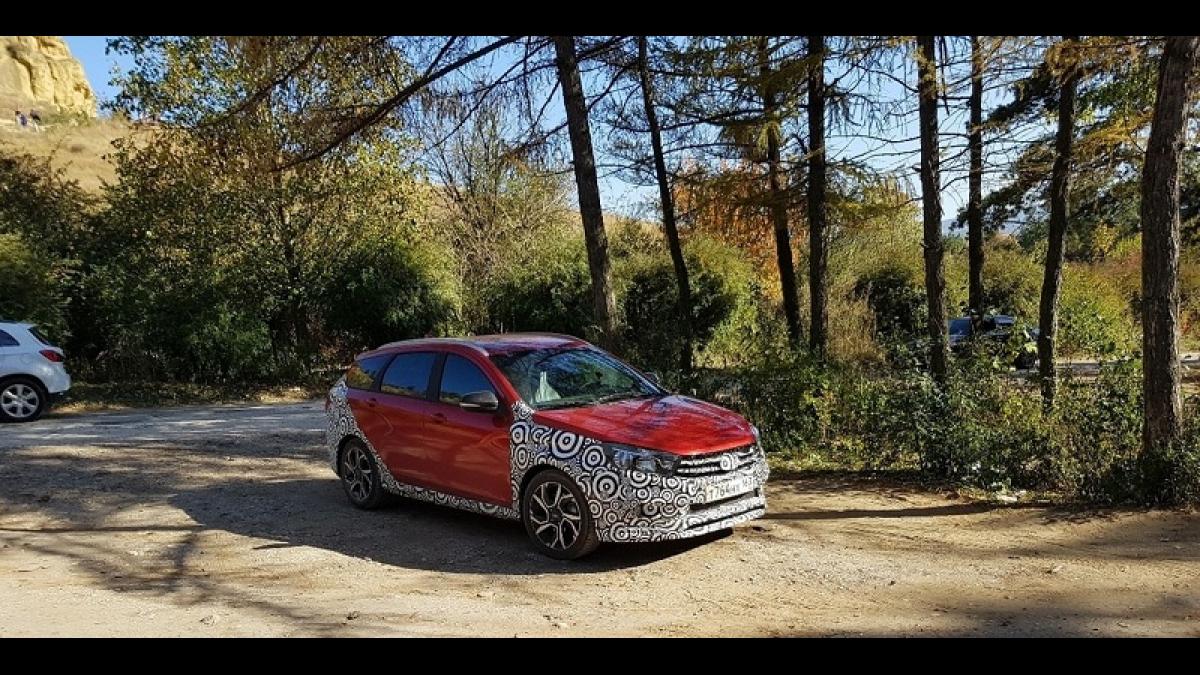 LADA Vesta SW Sport На дорогах Тольятти был замечен новый универсал LADA Vesta SW Sport