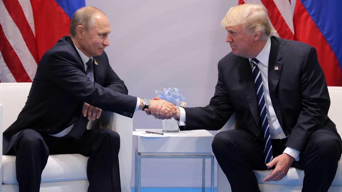 Основная тема встречи Путина и Трампа стала известна прессе Основная тема встречи Путина и Трампа стала известна прессе