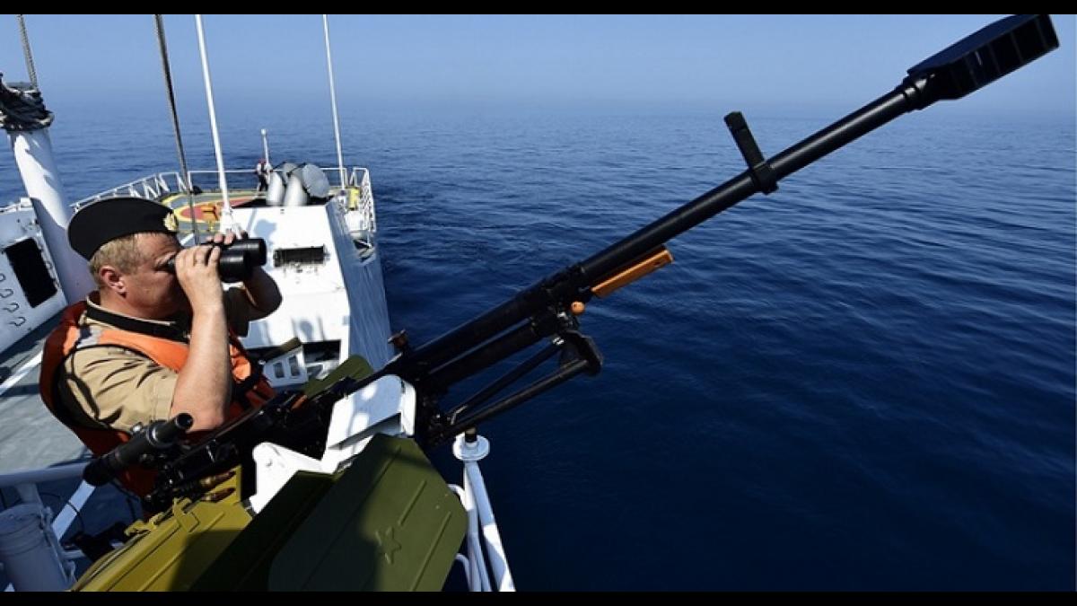 Пограничники в Азовском море Пограничники в Азовском море