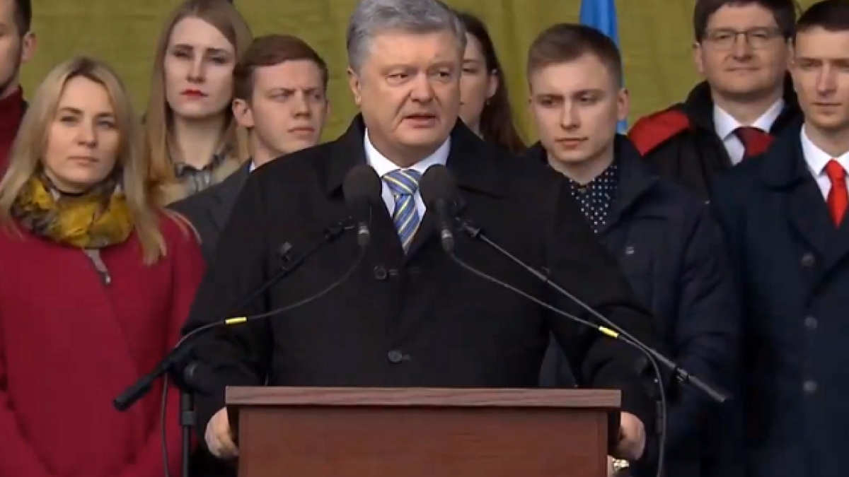 Порошенко Выборы на Украине: Порошенко пообещал вернуть Крым в случае своей победы