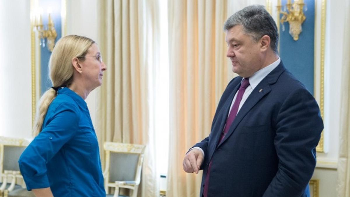 Порошенко и Супрун Порошенко и Супрун