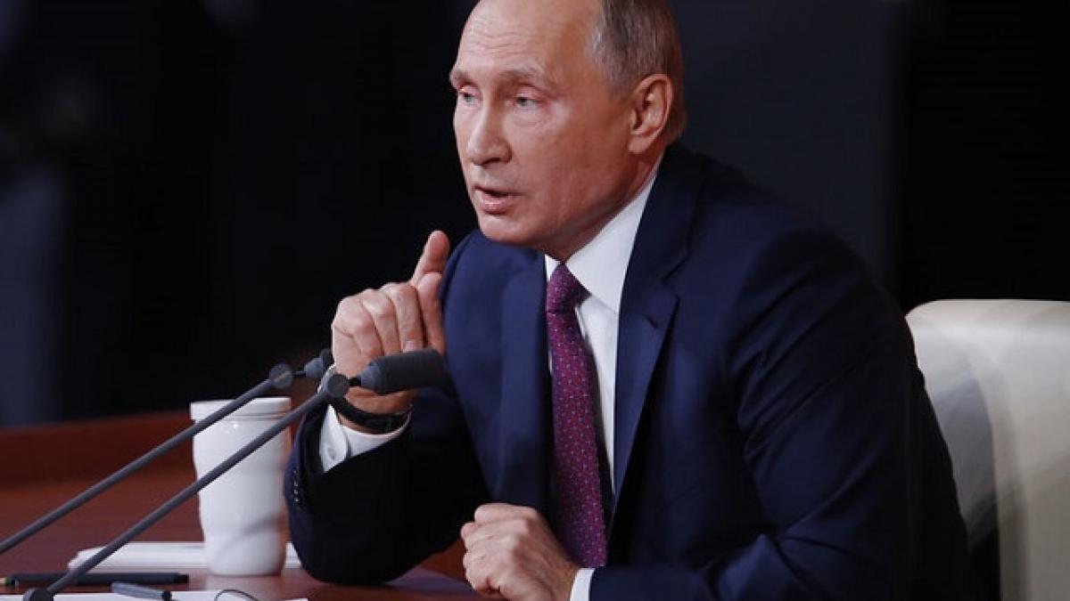 Владимир Путин Путин на прессконференции