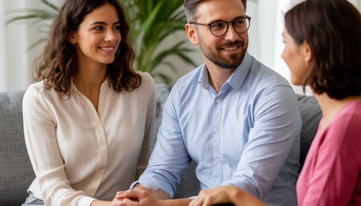 Семейный психолог, пара, мужчина, женщина