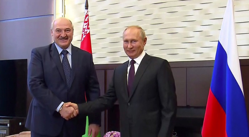 Встреча Лукашенко и Путина