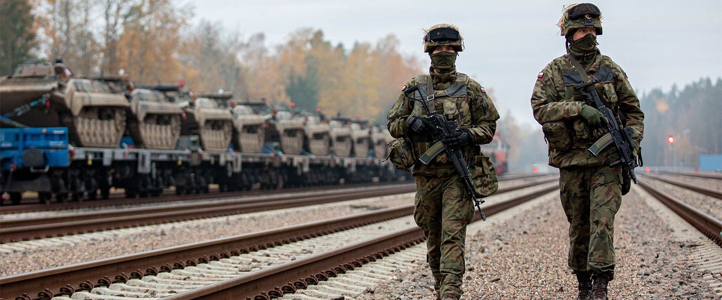 Войска нато зашли на украину