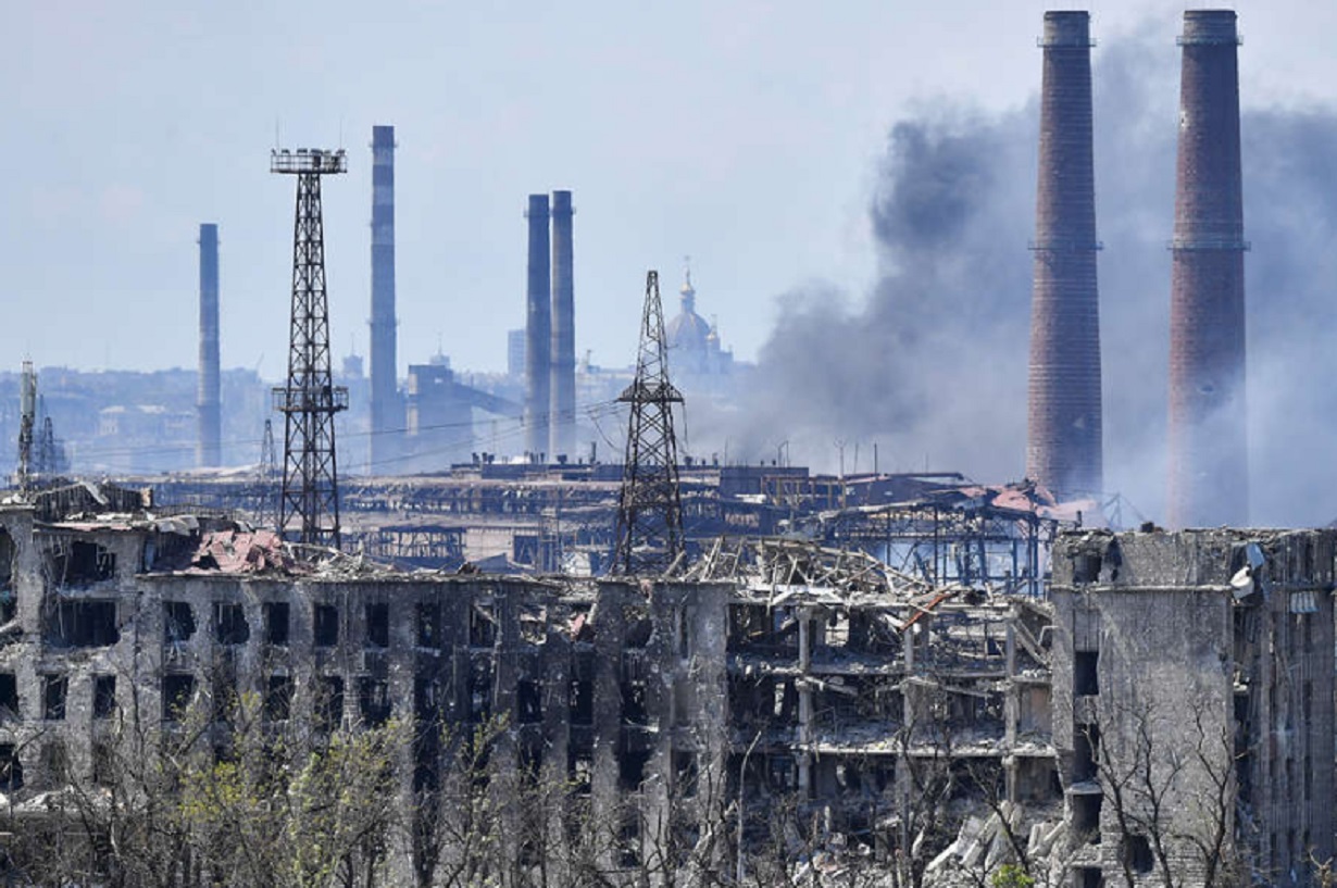 Фото азовсталь в мариуполе сегодня