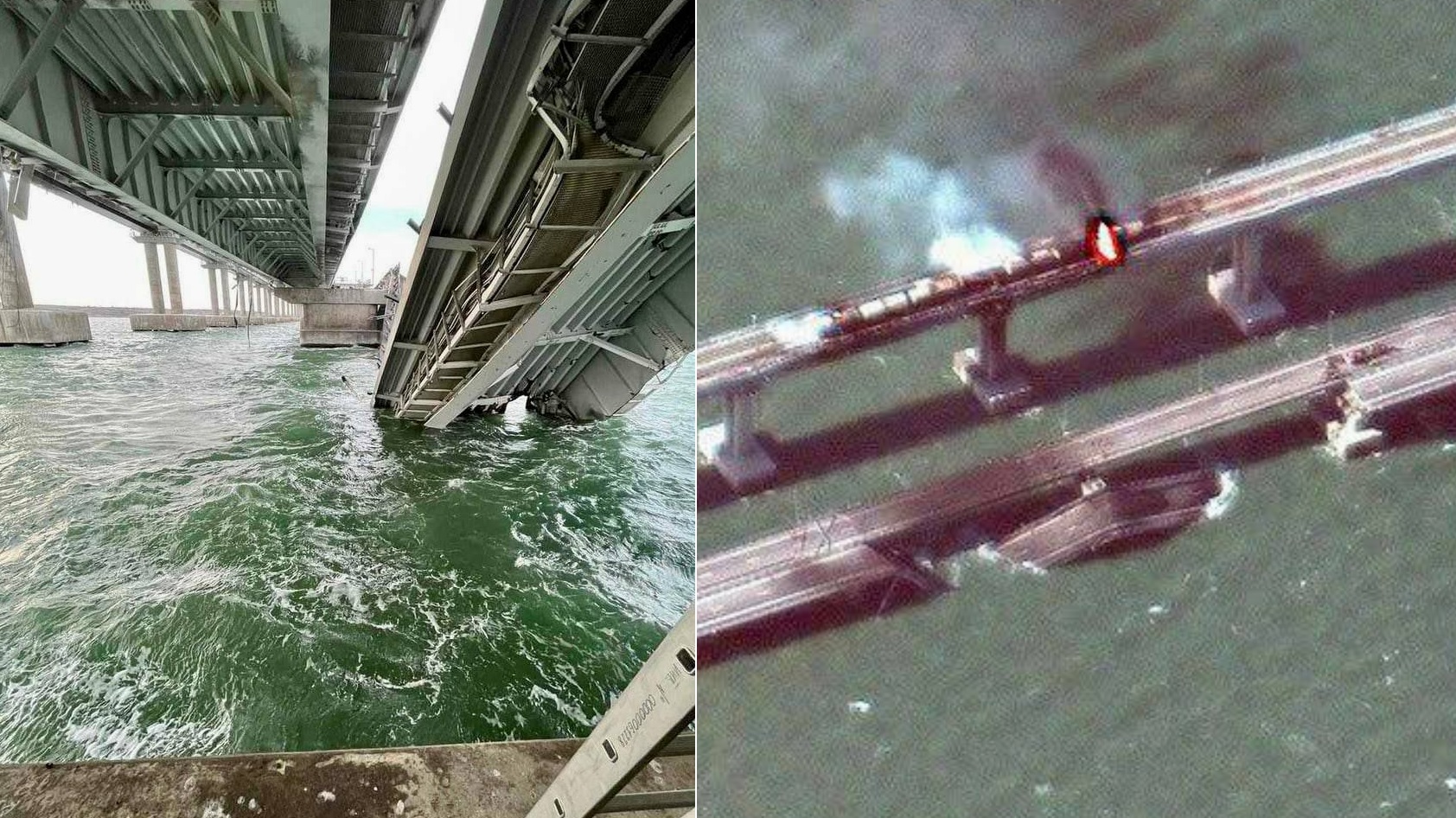 В россии взорвали мост сегодня
