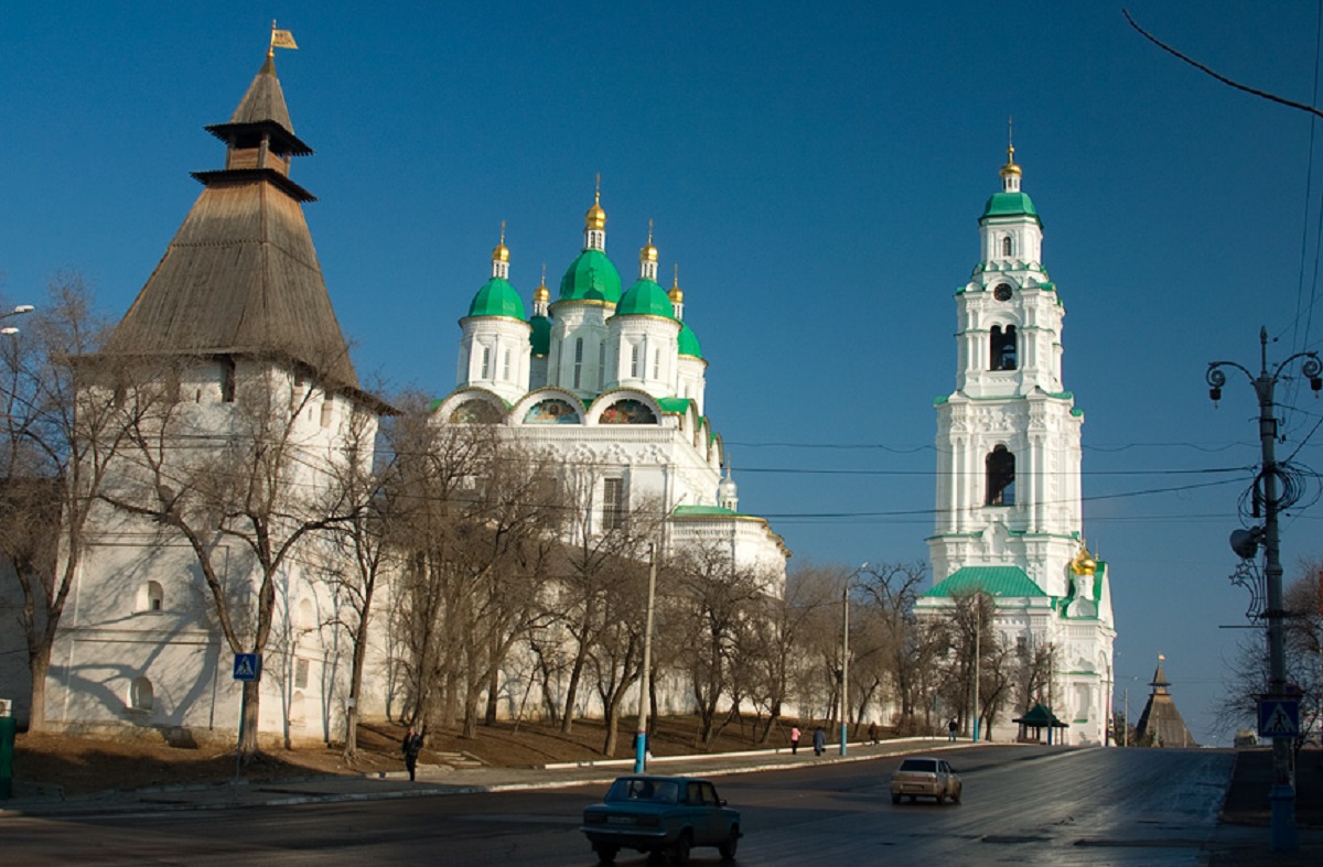 Кремль Астрахань в первозданном виде