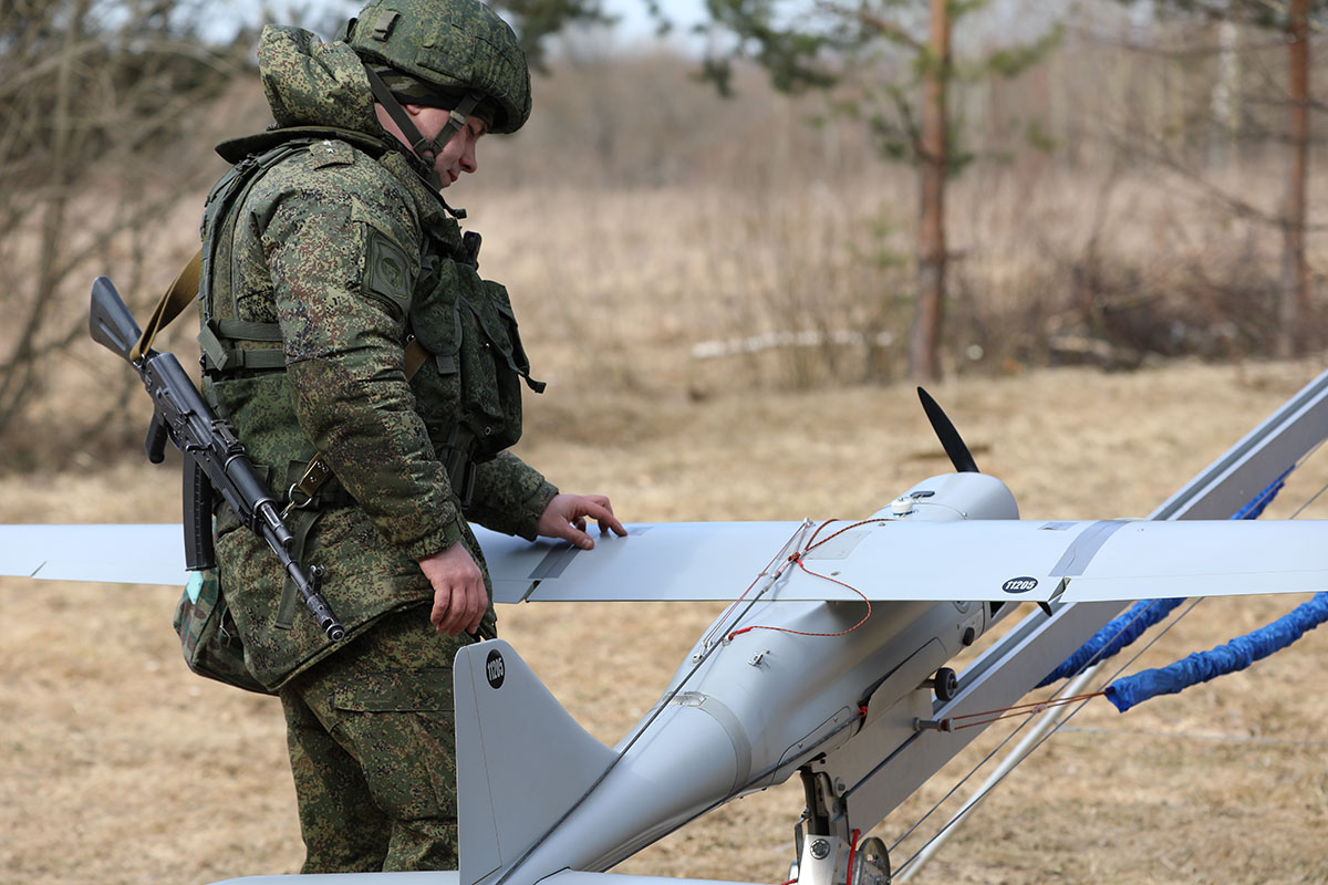 Фото беспилотника военного российского