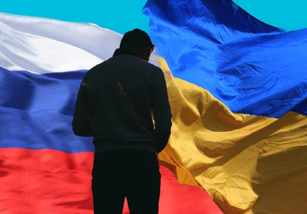 Флаг россии и украины вместе фото