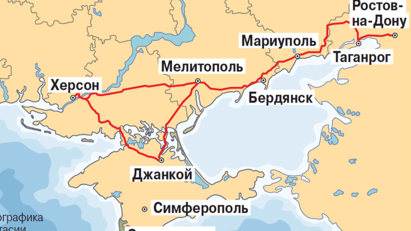 Симферополь ростов на дону. Сухопутный путь в Крым. Сухопутный коридор в Крым. Сухопутная дорога в Крым. Сухопутный путь из России в Крым.