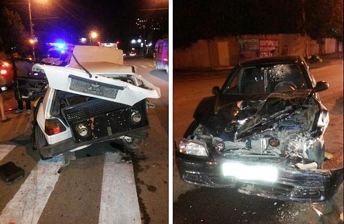 Сигнализации аварии установлены независимо. Авария на армянской Ростов на Дону. Авария в Ростовской области с армянской машиной. Зеленая шестерка вечером в ДТП. ДТП на армянской в Ростове на Дону сегодня вечером.