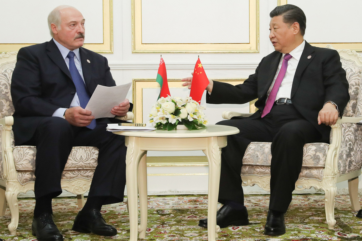 лукашенко в пекине
