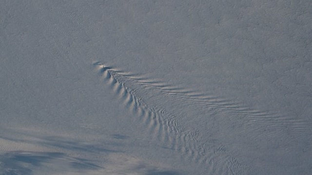 облака над Антарктидой
