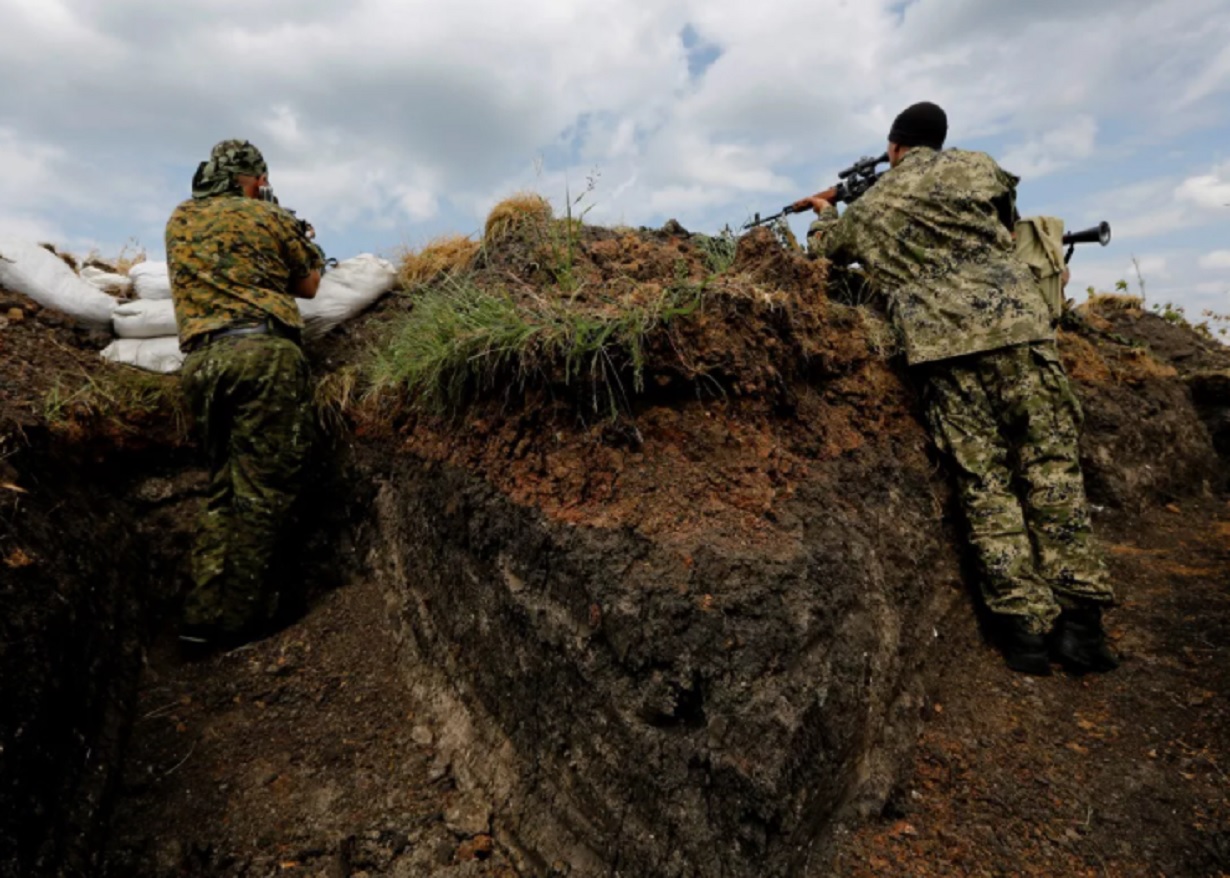 Военные окопы фото