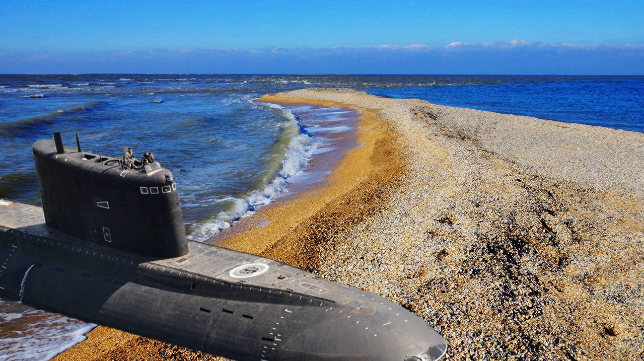 Подлодка в южно китайском море