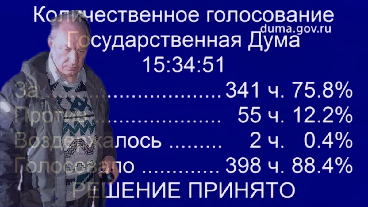 Государственная дума лишение неприкосновенности